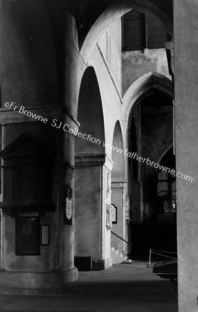 OLD STMARYS' N.AISLE FROM ALTAR FOR MISSICORD